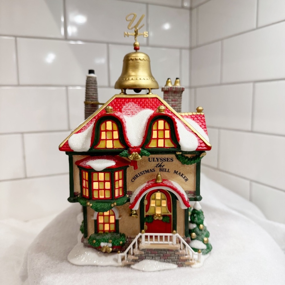 Dept 56 | ” Ulysses The Christmas Bell Maker” | North Pole Series